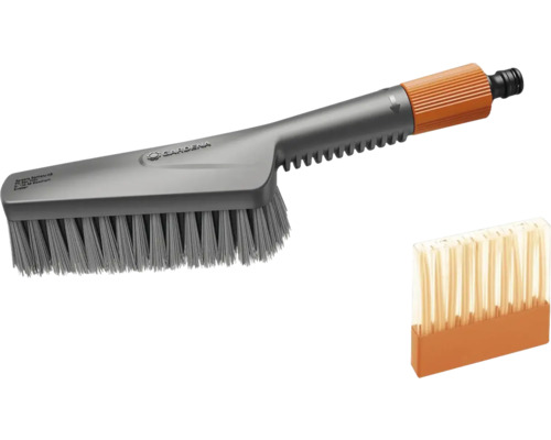Brosse de lavage Gardena avec raccord d''eau et brosse de nettoyage