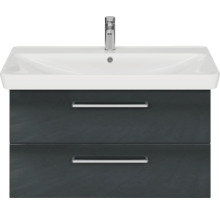 Meuble sous-lavabo avec lavabo et deux tiroirs