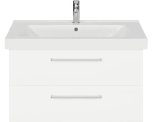 Waschtisch mit zwei Schubladen und Armatur