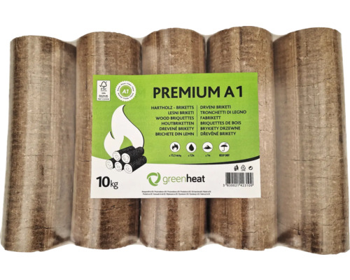 Briquettes de bois hêtre 10 kg rond sous film - HORNBACH Luxembourg