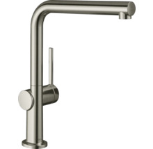 Einhebel Küchenarmatur hansgrohe Talis M54 edelstahl gebürstet 72840800