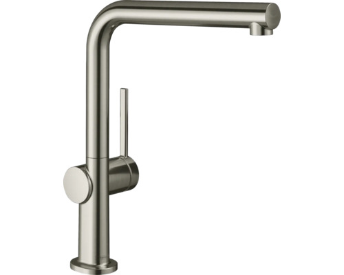 Mitigeur de robinetterie de cuisine hansgrohe Talis M54 acier inoxydable brossé 72840800