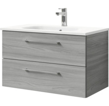 Meuble sous-vasque avec deux tiroirs et lavabo