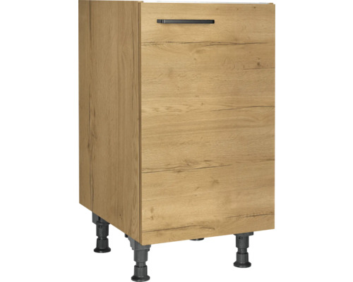 NOBILIA Spülenschrank Natur BxTxH 45 x 58 x 87 cm eiche sierra matt vormontiert Anschlag rechts 4004539042551 NOBILIA Spülenschrank Natur BxTxH 45 x 58 x 87 cm eiche sierra matt vormontiert Anschlag rechts 4004539042551