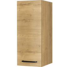 Hängeschrank mit Holzstruktur und einem Griff