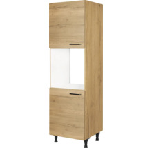 Armoire de cuisine avec deux portes et compartiment ouvert