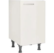 Meuble bas de cuisine avec porte et pieds