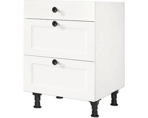 NOBILIA Auszugunterschrank Urban BxTxH 60 x 58 x 87 cm weiß matt vormontiert 4004539038769 NOBILIA Auszugunterschrank Urban BxTxH 60 x 58 x 87 cm weiß matt vormontiert 4004539038769
