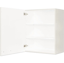Offener Wandschrank mit zwei Einlegeböden