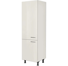 Armoire haute avec deux portes et poignées