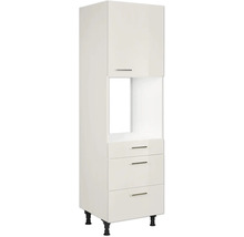 Küchenhochschrank mit Schubladen und offenem Fach