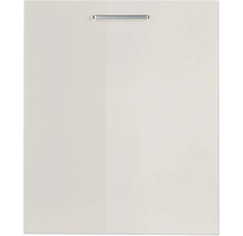 NOBILIA Geschirrspülerblende für vollintegrierte Geschirrspüler Urban BxTxH 60 x 1,9 x 72 cm seidengrau hochglanz vormontiert 4004539042186