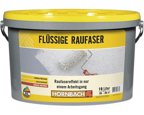 HORNBACH Flüssige Raufaser Wandfarbe im Wunschfarbton mischen lassen-0