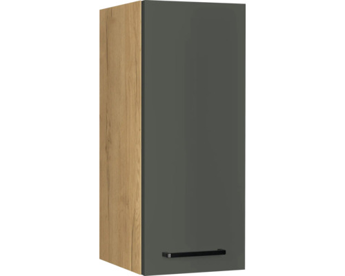 Armoire suspendue NOBILIA Urban lxpxh 30 x 35 x 72 cm vert minéral mat prémonté tirant droite Armoire suspendue NOBILIA Urban lxpxh 30 x 35 x 72 cm vert minéral mat prémonté tirant droite