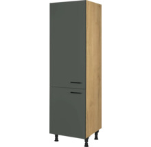 Hochschrank mit zwei Türen und Füßen
