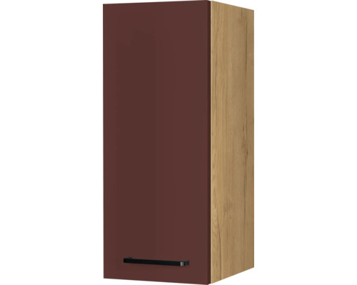 Armoire suspendue NOBILIA Urban lxpxh 30 x 35 x 72 cm rouille mat prémonté tirant gauche Armoire suspendue NOBILIA Urban lxpxh 30 x 35 x 72 cm rouille mat prémonté tirant gauche