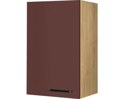 NOBILIA Hängeschrank Urban BxTxH 45 x 35 x 72 cm rostrot matt vormontiert Anschlag links 4004539045996 NOBILIA Hängeschrank Urban BxTxH 45 x 35 x 72 cm rostrot matt vormontiert Anschlag links 4004539045996