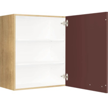 Wandschrank mit einer Tür und zwei Einlegeböden
