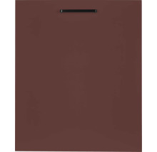 NOBILIA Geschirrspülerblende für vollintegrierte Geschirrspüler Urban BxTxH 45 x 1,9 x 72 cm rostrot matt vormontiert 4004539045934