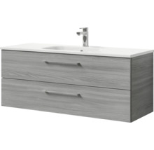 Meuble sous-lavabo avec deux tiroirs et lavabo