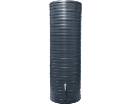 Récupérateur d''eau de pluie avec robinet de vidange