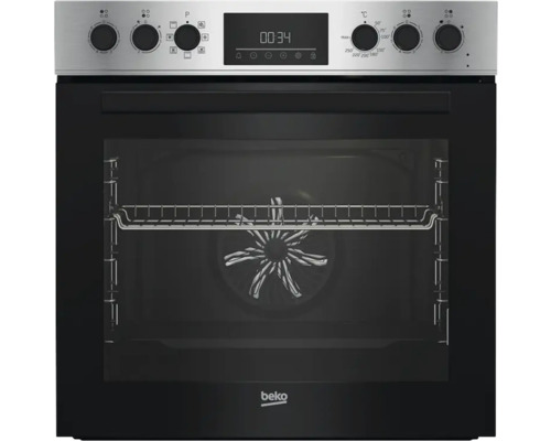 Four encastrable Beko avec panneau de commande et fonction de chaleur tournante