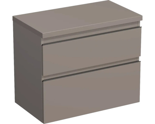 Jungborn Waschtischunterschrank TRENTA BxHxT 76,7 x 64,6 x 44,5 cm Frontfarbe hellbraun glanz TRE DESK 80 2Z B A2496 Jungborn Waschtischunterschrank TRENTA BxHxT 76,7 x 64,6 x 44,5 cm Frontfarbe hellbraun glanz TRE DESK 80 2Z B A2496