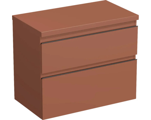 Jungborn Waschtischunterschrank TRENTA BxHxT 76,7 x 64,6 x 44,5 cm Frontfarbe Cotto matt TRE DESK 80 2Z B A9556 Jungborn Waschtischunterschrank TRENTA BxHxT 76,7 x 64,6 x 44,5 cm Frontfarbe Cotto matt TRE DESK 80 2Z B A9556