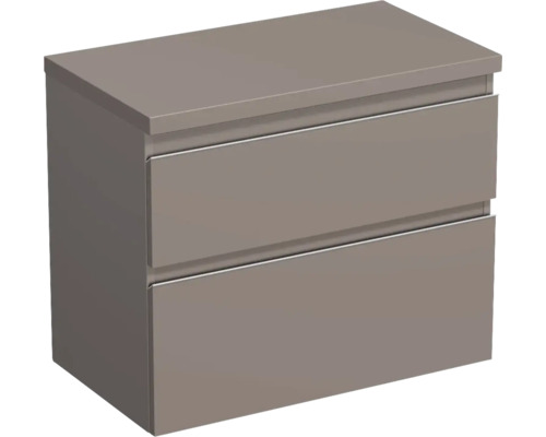 Jungborn Waschtischunterschrank TRENTA BxHxT 76,7 x 64,6 x 44,5 cm Frontfarbe hellbraun glanz TRE DESK 80 2Z S A2496 Jungborn Waschtischunterschrank TRENTA BxHxT 76,7 x 64,6 x 44,5 cm Frontfarbe hellbraun glanz TRE DESK 80 2Z S A2496