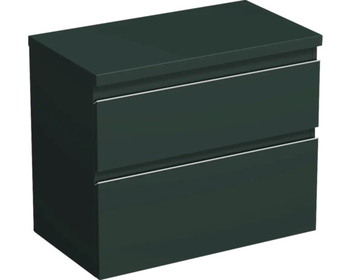 Jungborn Waschtischunterschrank TRENTA BxHxT 76,7 x 64,6 x 44,5 cm Frontfarbe mintgrün matt TRE DESK 80 2Z S A9146