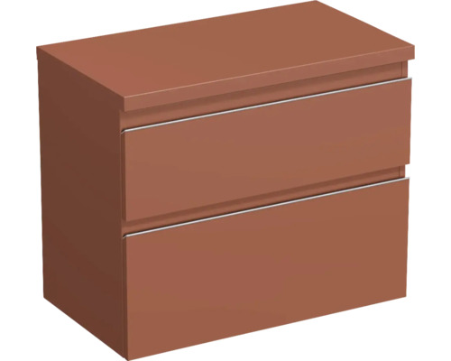 Jungborn Waschtischunterschrank TRENTA BxHxT 76,7 x 64,6 x 44,5 cm Frontfarbe Cotto matt TRE DESK 80 2Z S A9556 Jungborn Waschtischunterschrank TRENTA BxHxT 76,7 x 64,6 x 44,5 cm Frontfarbe Cotto matt TRE DESK 80 2Z S A9556