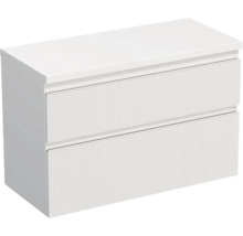 Waschbeckenunterschrank mit zwei Schubladen