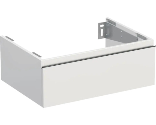 Meuble sous vasque Jungborn TRENTA lxhxp 70 x 26 x 49,8 cm couleur de façade blanc mat TRE DESK SS 70 1Z B 379 Meuble sous vasque Jungborn TRENTA lxhxp 70 x 26 x 49,8 cm couleur de façade blanc mat TRE DESK SS 70 1Z B 379