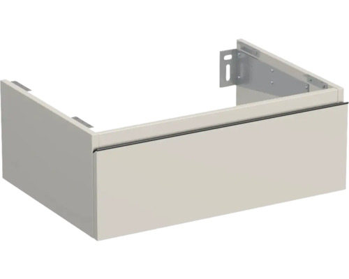 Meuble sous vasque Jungborn TRENTA lxhxp 70 x 26 x 49,8 cm couleur de façade Cashmere brillant TRE DESK SS 70 1Z B A3026 Meuble sous vasque Jungborn TRENTA lxhxp 70 x 26 x 49,8 cm couleur de façade Cashmere brillant TRE DESK SS 70 1Z B A3026