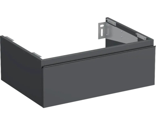 Meuble sous vasque Jungborn TRENTA lxhxp 70 x 26 x 49,8 cm couleur de façade anthracite mat TRE DESK SS 70 1Z B A3396 Meuble sous vasque Jungborn TRENTA lxhxp 70 x 26 x 49,8 cm couleur de façade anthracite mat TRE DESK SS 70 1Z B A3396
