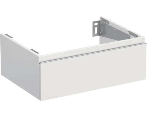 Meuble sous vasque Jungborn TRENTA lxhxp 70 x 26 x 49,8 cm couleur de façade blanc mat TRE DESK SS 70 1Z S 379 Meuble sous vasque Jungborn TRENTA lxhxp 70 x 26 x 49,8 cm couleur de façade blanc mat TRE DESK SS 70 1Z S 379