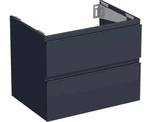 Meuble sous vasque Jungborn TRENTA lxhxp 70 x 56 x 49,8 cm couleur de façade bleu pigeon mat TRE DESK SS 70 2Z B A9166 Meuble sous vasque Jungborn TRENTA lxhxp 70 x 56 x 49,8 cm couleur de façade bleu pigeon mat TRE DESK SS 70 2Z B A9166