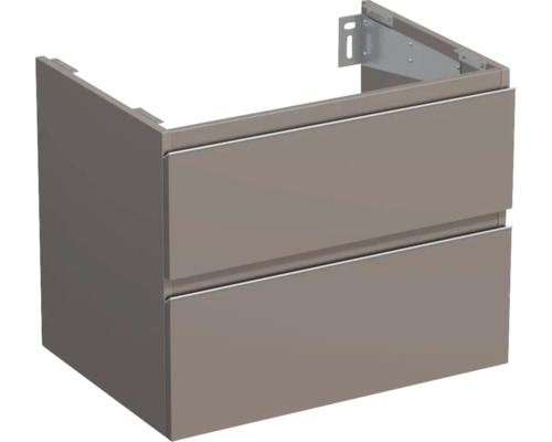 Meuble sous vasque Jungborn TRENTA lxhxp 70 x 56 x 49,8 cm couleur de façade marron clair brillant TRE DESK SS 70 2Z S A2496 Meuble sous vasque Jungborn TRENTA lxhxp 70 x 56 x 49,8 cm couleur de façade marron clair brillant TRE DESK SS 70 2Z S A2496