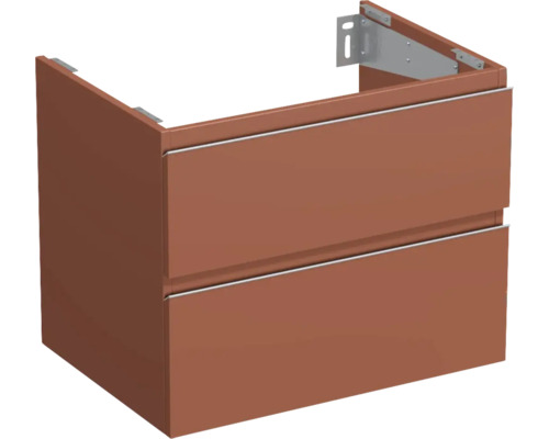 Meuble sous vasque Jungborn TRENTA lxhxp 70 x 56 x 49,8 cm couleur de façade Cotto mat TRE DESK SS 70 2Z S A9556 Meuble sous vasque Jungborn TRENTA lxhxp 70 x 56 x 49,8 cm couleur de façade Cotto mat TRE DESK SS 70 2Z S A9556