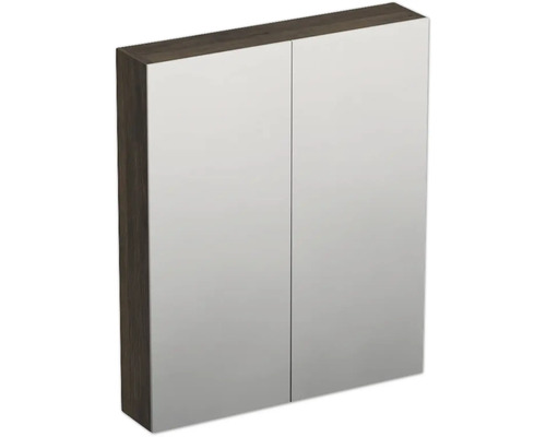 Jungborn Spiegelschrank TRENTA 60 x 14,4 x 72 cm Gladstone eiche 2-türig IP 44