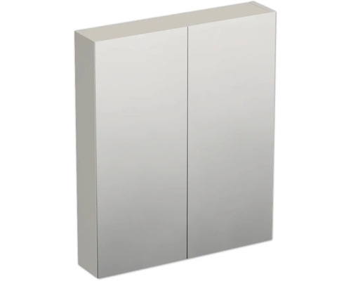 Armoire de toilette Jungborn TRENTA 60 x 14,4 x 72 cm cachemire brillant 2 portes IP 44