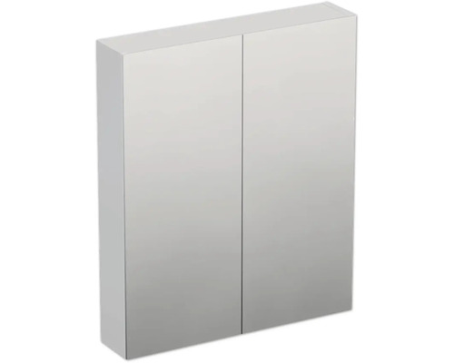 Spiegelschrank Jungborn TRENTA 60 x 14,4 x 72 cm weiß zu B073 matt 2-türig IP 44