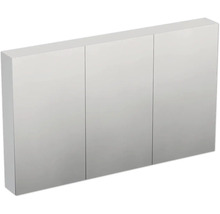 Jungborn Spiegelschrank TRENTA 120 x 14,4 x 72 cm weiß zu B073 matt 3-türig IP 44