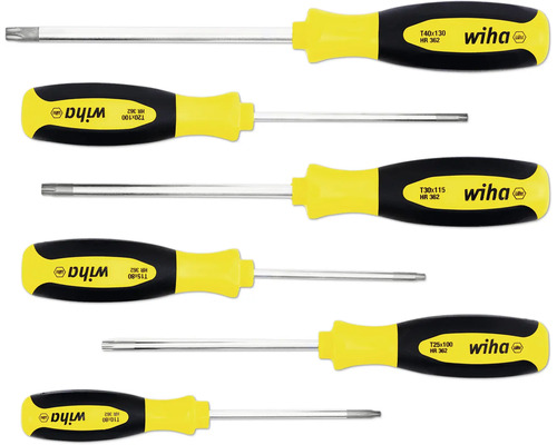 Set de tournevis Wiha Torx 6 pcs Set de tournevis Wiha Torx 6 pcs