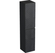 Hoher Badezimmerschrank mit geometrischem Muster