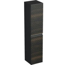 Hochschrank mit zwei Türen und Holzoptik
