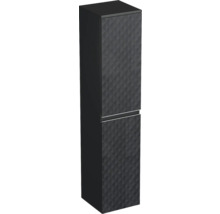 Schmaler Badschrank mit geometrischem Muster