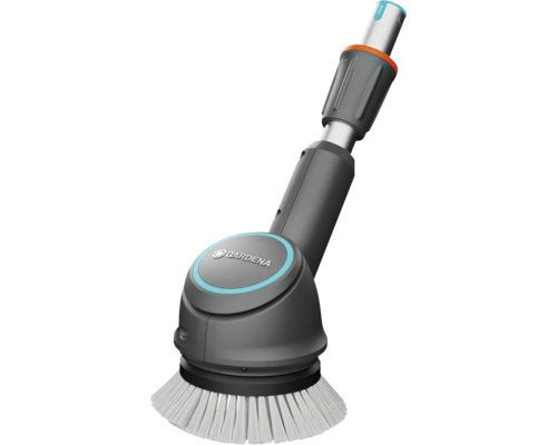 Brosses plates/brosses de lavage Rehausse GARDENA pour Multi-Nettoyeur AquaBrush Brosse de surface sans fil Gardena pour nettoyer les surfaces extérieures