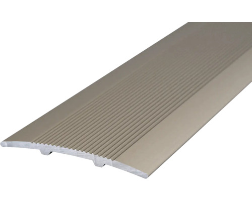 Barre de seuil SKANDOR aluminium aspect acier inoxydable mat 3,0x33x1000 mm