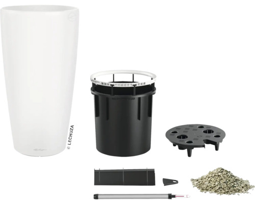 Lechuza Classico Pflanzgefäß mit Bewässerungssystem und Zubehör